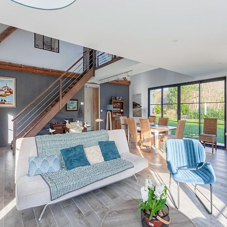 Vintage Holiday Home In Escalles With Garden 外观 照片