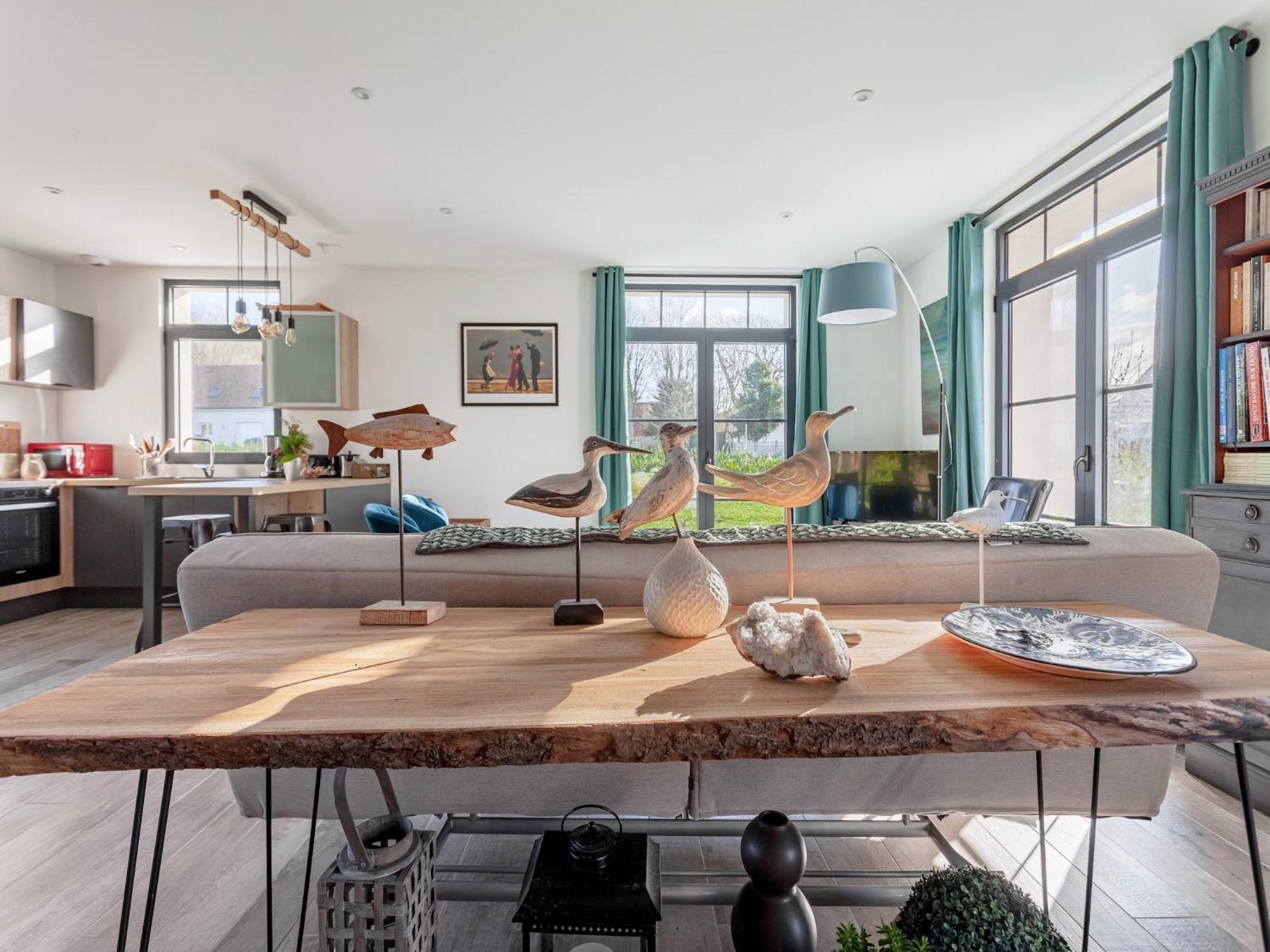 Vintage Holiday Home In Escalles With Garden 外观 照片