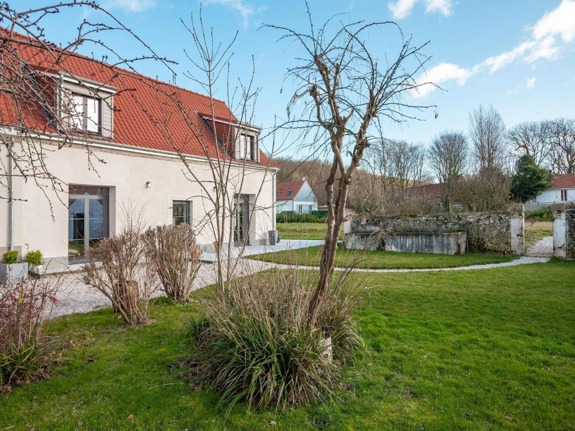 Vintage Holiday Home In Escalles With Garden 外观 照片